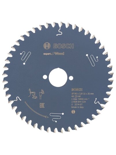 Bosch Sirkelsagblad Expert for Wood 180 x 30 x 2,6 mm, 48