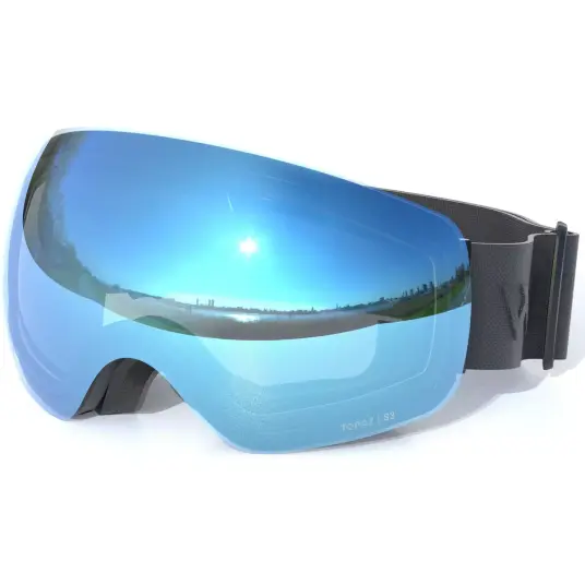 Whistler Kiona Topaz Iii Spherical Ski Goggle 1122sb Forged Iron / Swiss Blue onesize Whistler Kiona Topaz Iii Spherical Ski Goggle 1122sb Forged Iron / Swiss Blue onesize