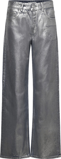Mango | Straight Foil Jeans | 34
