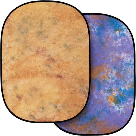 Bakgrunn Sammenleggbar Beige/Blålilla - 150x200 cm