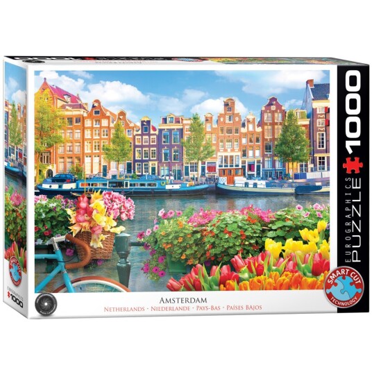 Puslespill 1000 Amsterdam Eurographics