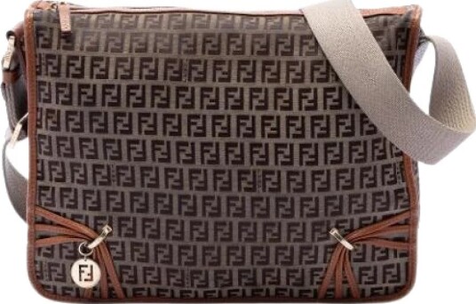 Fendi Vintage Dame Pre owned Brun ONE SIZE,