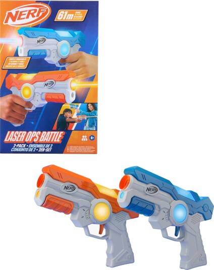 Nerf Blastere Laser Ops Battle 2-Pakk