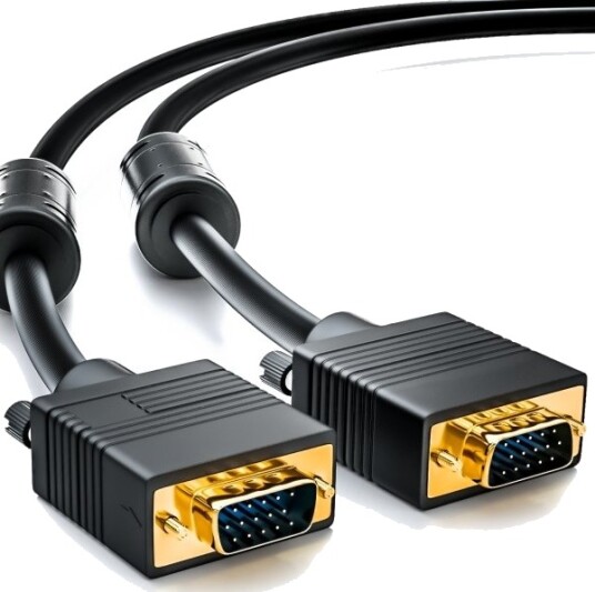 Deleycon Mk173 2 M Vga D-Sub Vga D-Sub Hankjønn Hankjønn Sort Deleycon Mk173 2 M Vga D-Sub Vga D-Sub Hankjønn Hankjønn Sort