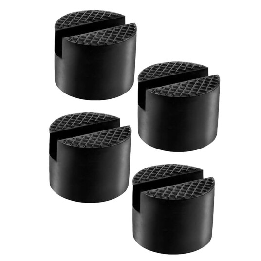 INF Gummiputer for bil - Beskyttelse mot jekking 4-pakke 4-pack