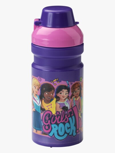 LEGO STORAGE Lego Drinking Bottle Iconic Classic   Purple   6X 6X 17CM