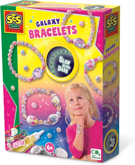 Ses Creative Lag dine egne Glow in the dark-armbånd Ses Creative Lag dine egne Glow in the dark-armbånd