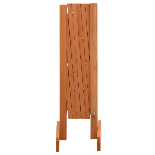 vidaXL Espaliergjerde oransje 120x60 cm heltre gran