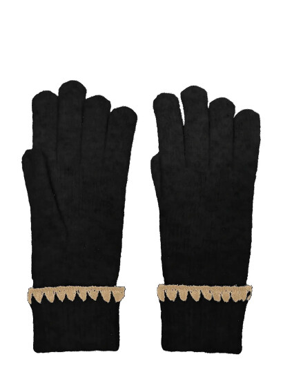 Kids Only Koglea Life Embroidery Gloves Cp Acc - Black - ONE SIZE Kids Only Koglea Life Embroidery Gloves Cp Acc - Black - ONE SIZE