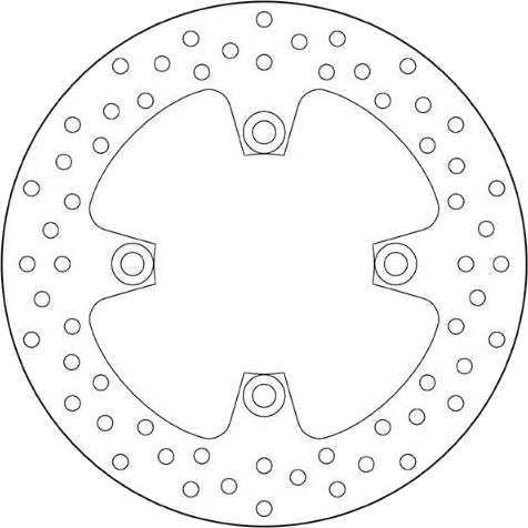 BREMBO 68B40779 Bremseskive
