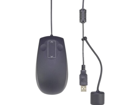 Renkforce Usb-Maus Laser Ip68 Industrial Maus Im-Lm-T01-Bk Schwarz (Im-Lm-T01-Bk)
