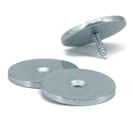 Supermagneter Forsenket Skive Ø 32 X 3 mm   Stålskiver i Alle Størrelser