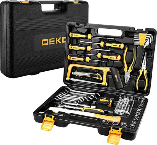 Deko Tools Verktøysett (89 Deler)