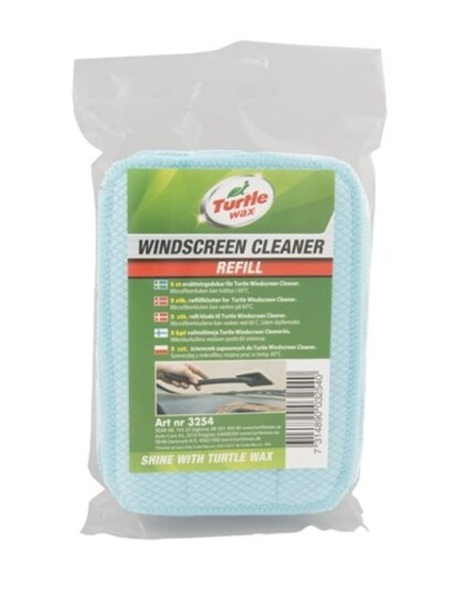 Turtle Wax Glassvasker refill
Inneholder 5 kluter 3254