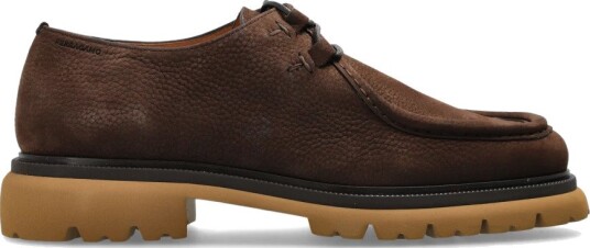 Ferragamo Herre Sko Brun 42 EU,