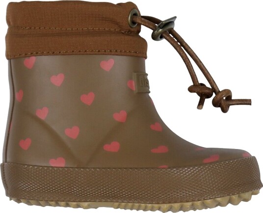 Bisgaard Chocolate Heartbeat Baby Thermo Rubber Rubber Støvler 22