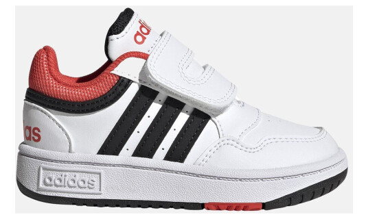 Adidas Hoops 3.0 Cf I Ftwwht/Cblack/Brired 22 Sko