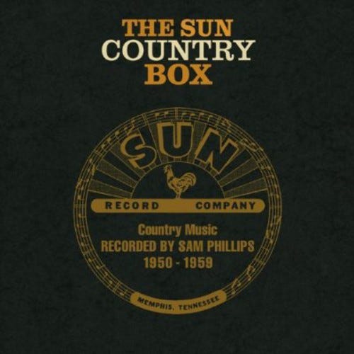 Diverse Country, Diverse Artister The Sun Country Box Country Music Recorded By Sam Phillips 19501959 CD
