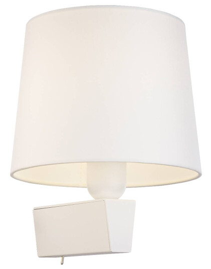 Euluna Vegglampe Chillin I med bryter, hvit