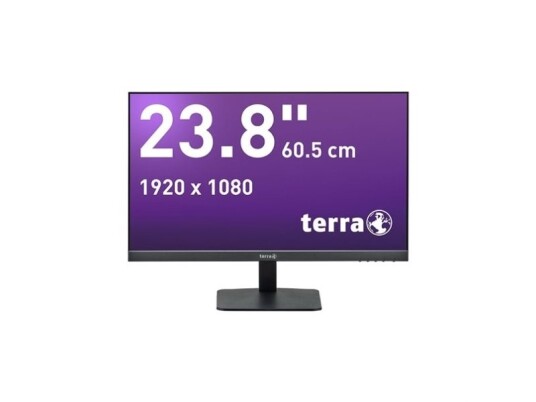 Wortmann Terra 2427W V2 23.8" Full HD PC-skjerm med HDMI og DP - Svart
