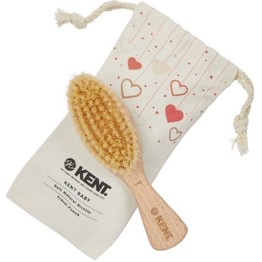 Gordon Kent Baby Baby Brush & Canvas Travel Pouch