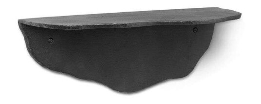 ferm LIVING Fracture hylle Svart aluminium