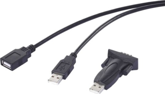 Renkforce Usb 2.0 Til Seriell Adapter [1X Usb - 1X Rs232-Kontakt] 1,00 M