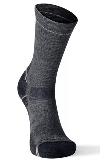 Smartwool Hike Light Cushion Crew Socks Men Md Grey MD Grey S Smartwool Hike Light Cushion Crew Socks Men Md Grey MD Grey S