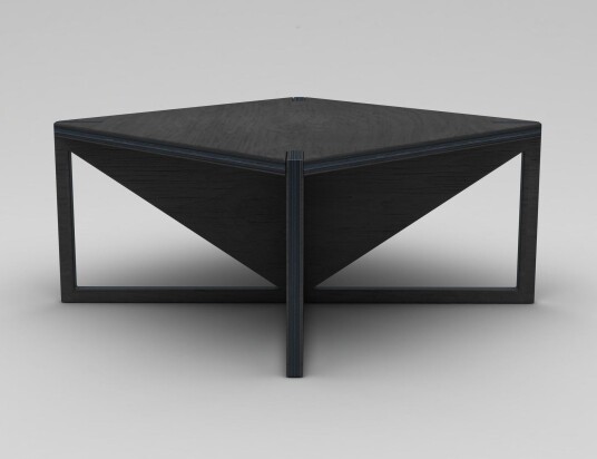 Mirona Sofabord 75 cm - Svart