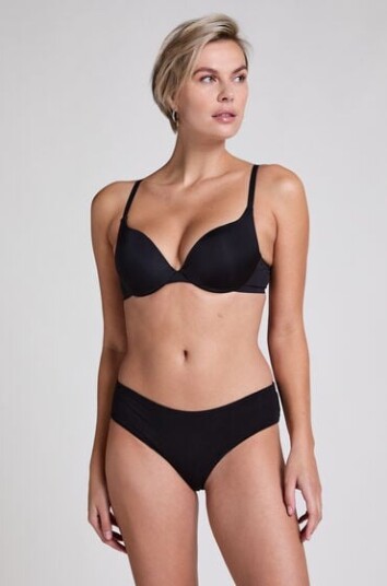 Hunkemöller Usynlig Kira brasiliansk truse Svart