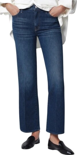 Mother Dame Jeans Blå W30,