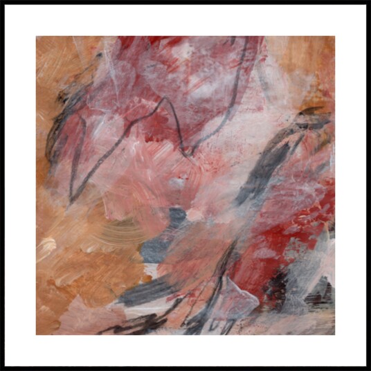 Dynamic Abstract Strokes Plakat / 50x50