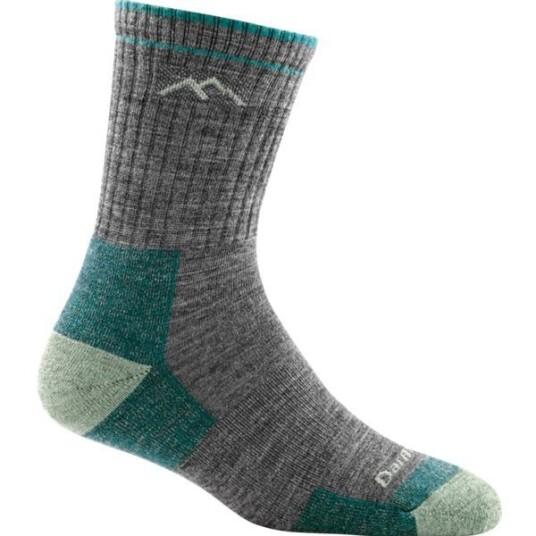 Darn Tough Hiker Micro Crew Sock Cushion Slate M Darn Tough Hiker Micro Crew Sock Cushion Slate M