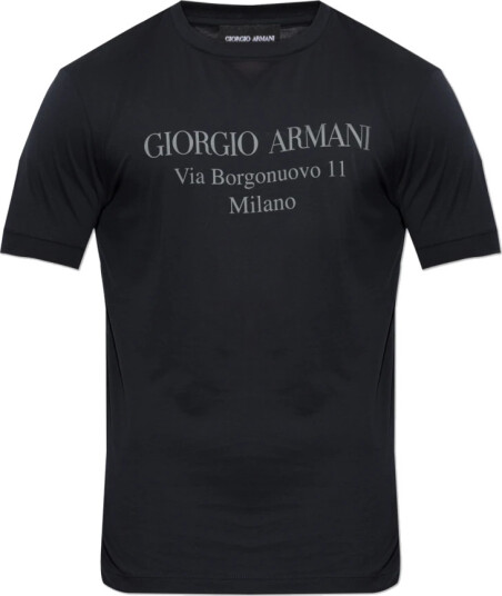 Giorgio Armani Herre Topper Blå 2XL,