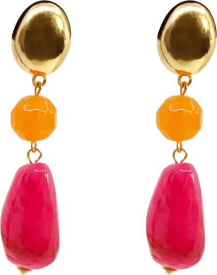 Pipol"s Bazaar Hera Drop Ear Red   Red   ONE SIZE
