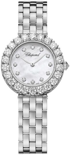 Chopard Dameklokke 10A178 1606 Diamond Hour Hvit/18 karat hvitt gull