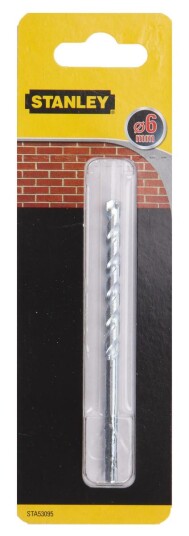 Stanley 6mm Murbor til Murverk, 100mm Lengde