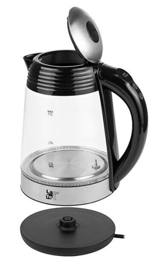 Lafe Ceg015 Elkedel 1,7 L 2200 W Transparent Lafe Ceg015 Elkedel 1,7 L 2200 W Transparent