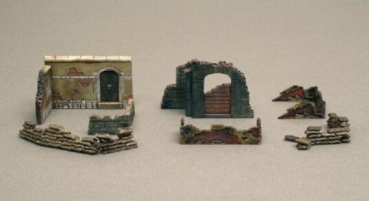 1:72 Walls And Ruins Ii Plastbygging | Figurer