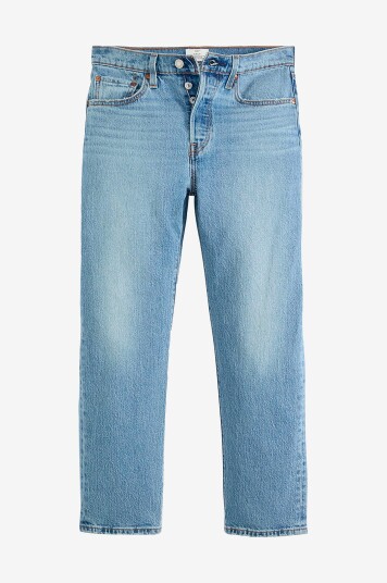 Levi's   Jeans 501 Crop   Blå