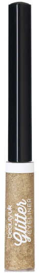 BEAUTY UK Glitter Liquid Eyeliner no.2 Gold