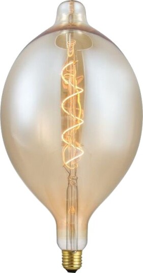 Spl E27 4W XXL Flex Filament LED pære   34cm 2000K Gold dimbar   Dimbar : Dimbar Kulør : Ekstra varm
