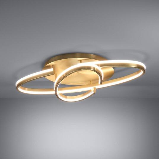 Taklampe Stars of Light Bogado dimmbar Gull / Messing Stue Metall Moderne 46.5 12.5 Gull / Messing