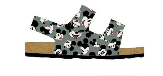 Disney Mikke Mus Sandal Khaki Str. 28