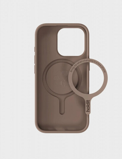 Holdit Soft Magsafe Case Mocha Brown IPHONE 16 PRO MAX
