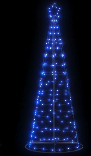  LED Juletre 200 LEDs Blå 182 cm