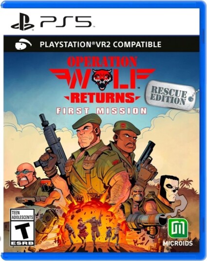 Operation Wolf Returns First Mission Rescue Edition PS5 Spill Operation Wolf Returns First Mission Rescue Edition PS5 Spill