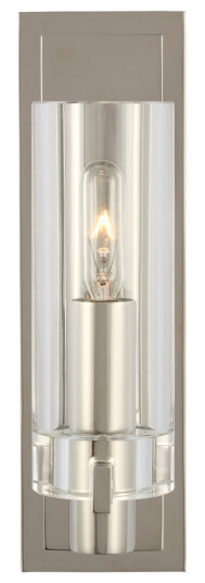 Sonnet Petite vägglampa nickel/klarglas Sonnet Petite vägglampa nickel/klarglas