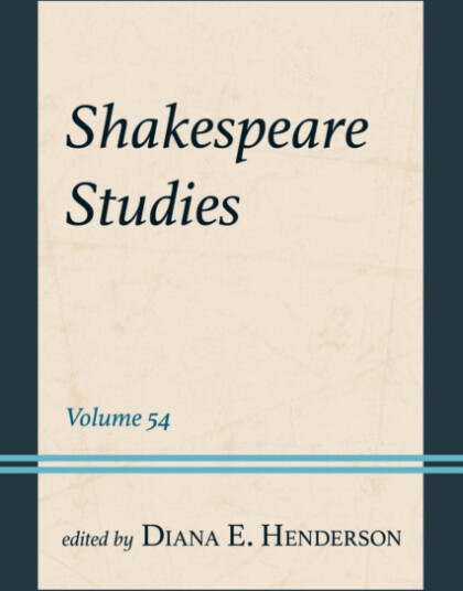 Shakespeare Studies  Volume 54