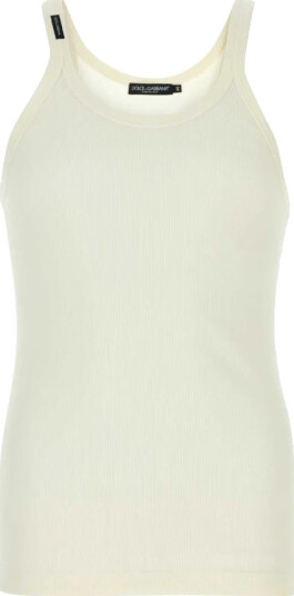 Dolce & Gabbana Herre Topper Hvit M,